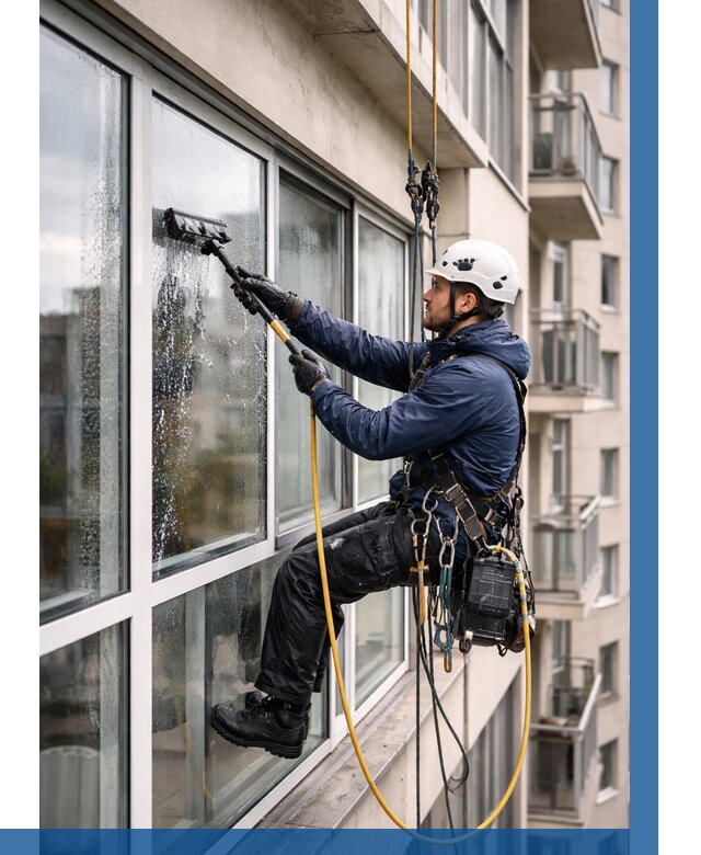 Мойка балконного остекления в Петергофе от 3661 р. | ВЫСОТНИК-Птф