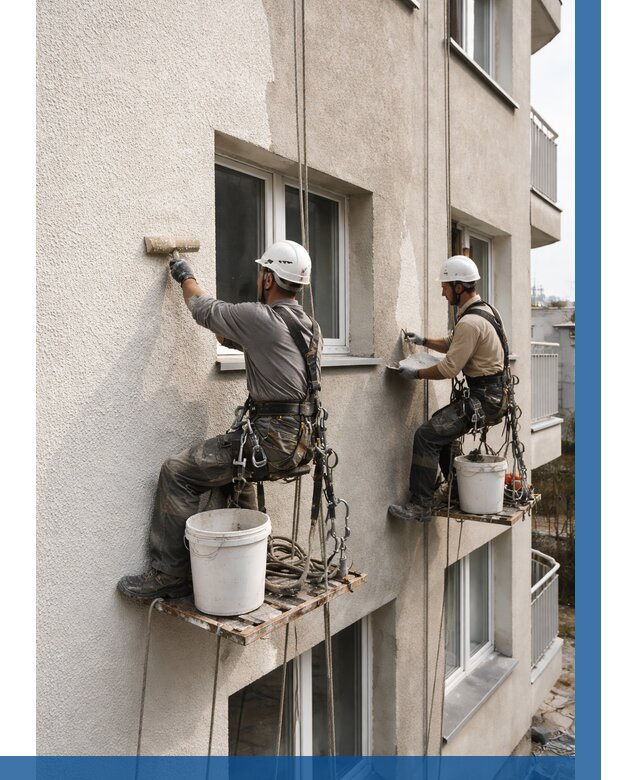 Нанесение короеда на фасад в Петергофе от 471 р. | ВЫСОТНИК-Птф