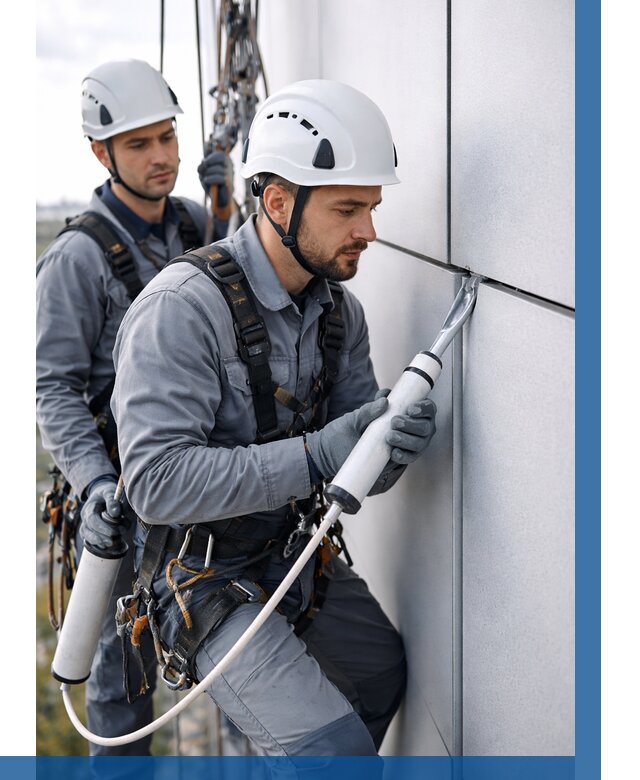 Герметизация швов вилатермом в Петергофе от 628 р. | ВЫСОТНИК-Птф