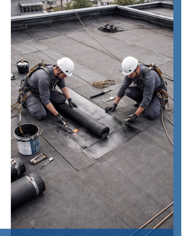 Ремонт мягкой кровли под ключ в Петергофе от 732 р. | ВЫСОТНИК-Птф