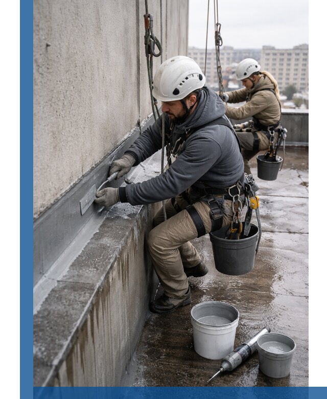 Гидроизоляция примыканий кровли в Петергофе, гарантия надежности