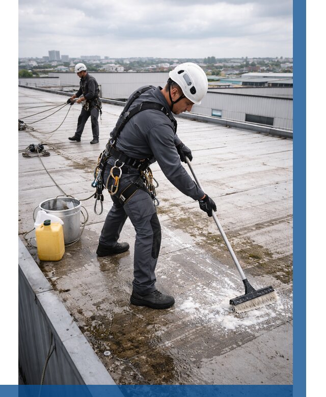 Очистка крыши по графику в Петергофе от 7846 р. | ВЫСОТНИК-Птф