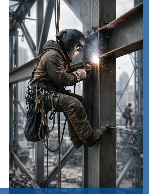 Высотные сварочные работы в Петергофе от 3661 р. | ВЫСОТНИК-Птф