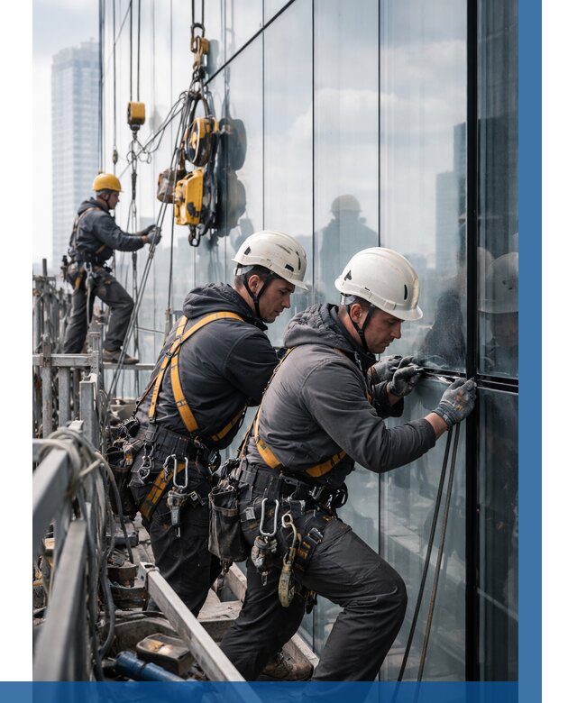 Структурное остекление фасадов в Петергофе от 9938 р. | ВЫСОТНИК-Птф