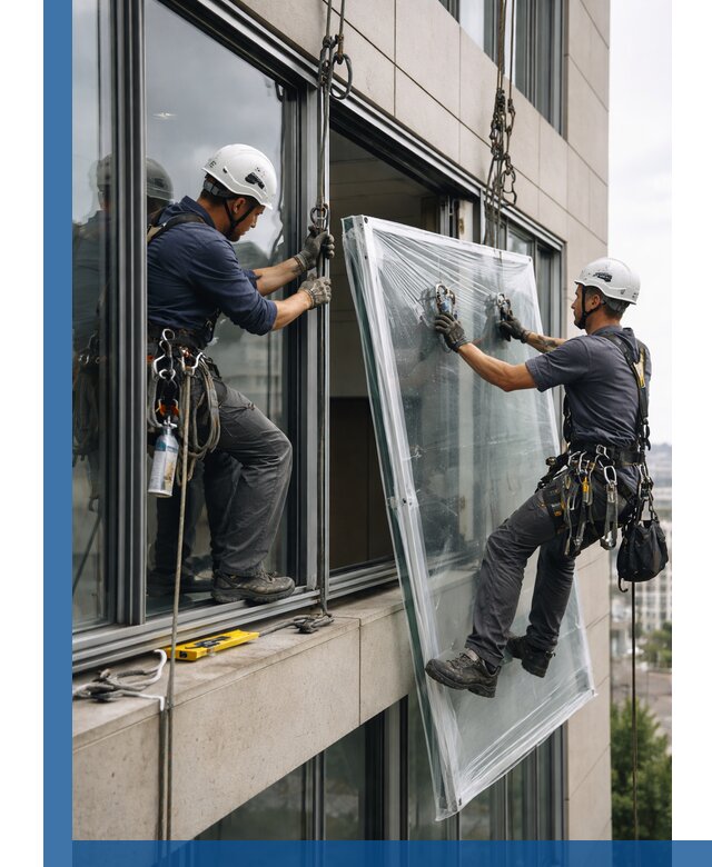 Профессиональная замена стекла в витраже в Петергофе с гарантией