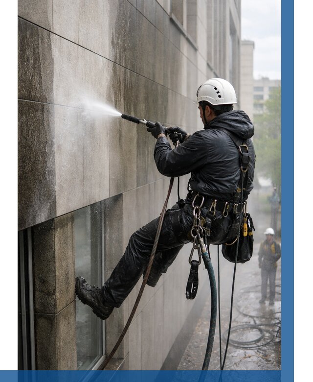 Гидроструйная очистка поверхностей в Петергофе от 889 р. | ВЫСОТНИК-Птф