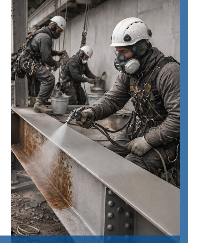 Антикоррозионная покраска металла в Петергофе от 732 р. | ВЫСОТНИК-Птф