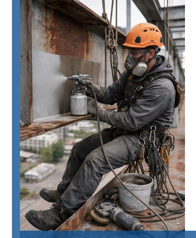 Антикоррозионная обработка металлоконструкций в Петергофе под ключ