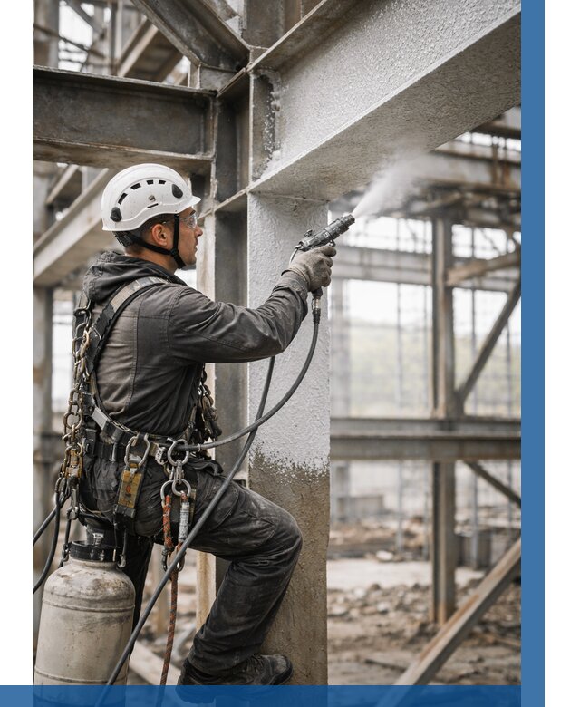 Огнезащита металлоконструкций от 785 р. | ВЫСОТНИК-Птф в Петергофе