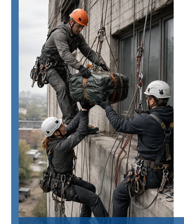 Перемещение грузов вручную в Петергофе профессионально и безопасно
