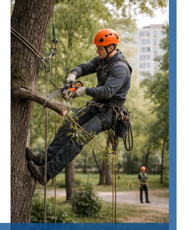 Санитарная обрезка деревьев в Петергофе от 5231 р. | ВЫСОТНИК-Птф