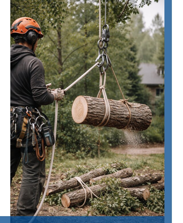 Валка деревьев частями в Петергофе от 7846 р. | ВЫСОТНИК-Птф