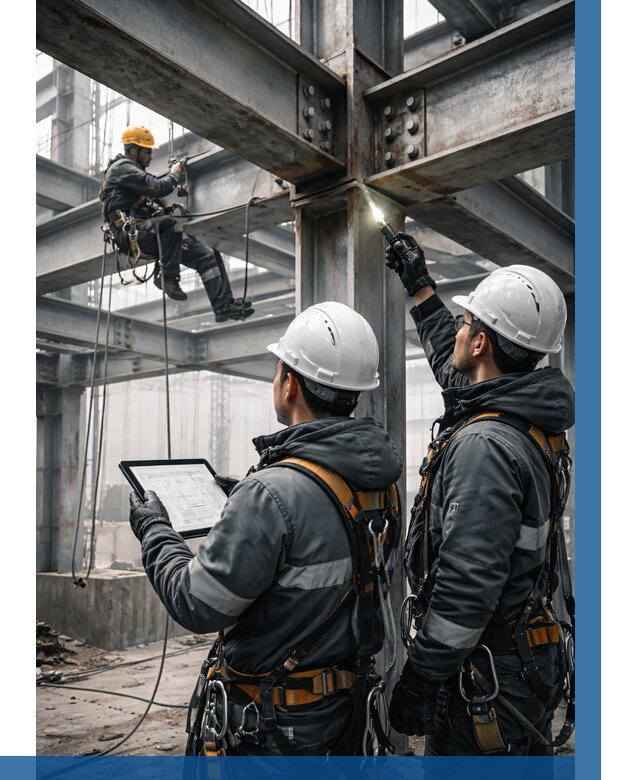 Обследование металлоконструкций в Петергофе от 5754 р. | ВЫСОТНИК-Птф